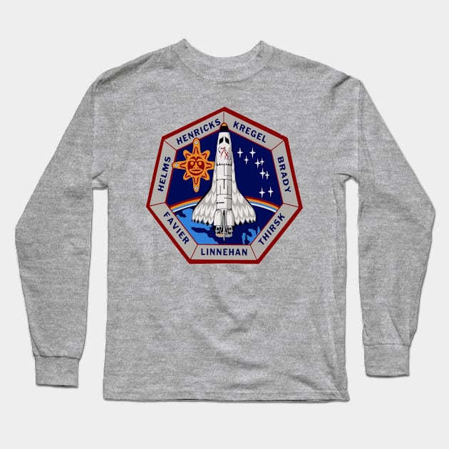 STS-78 Mission Patch Long Sleeve T-Shirt by Spacestuffplus